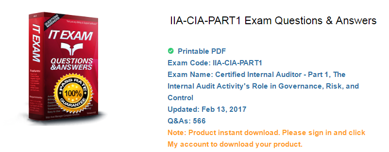 Demo IIA-CIA-Part1 Test